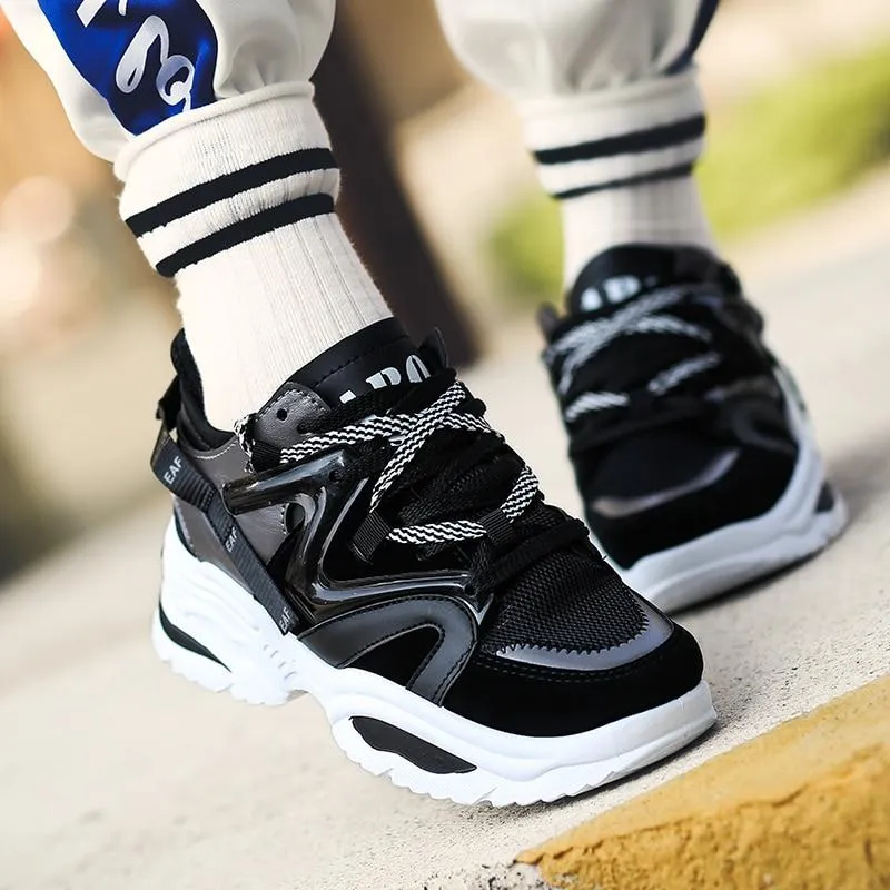 Women's Vintage Light Breathable Dad Sneakers